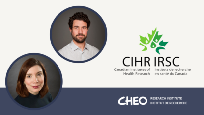 First-time CIHR project grant recipients will advance innovative pediatric cancer and concussion research using the latest technology